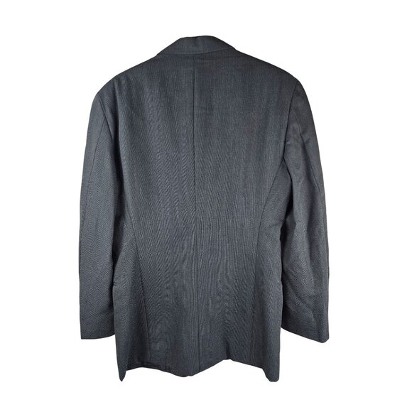 Emporio Armani Antinea SRL Wool Blazer Sz 50 (Medium US) Dark Brown Lightweight - Picture 3 of 9